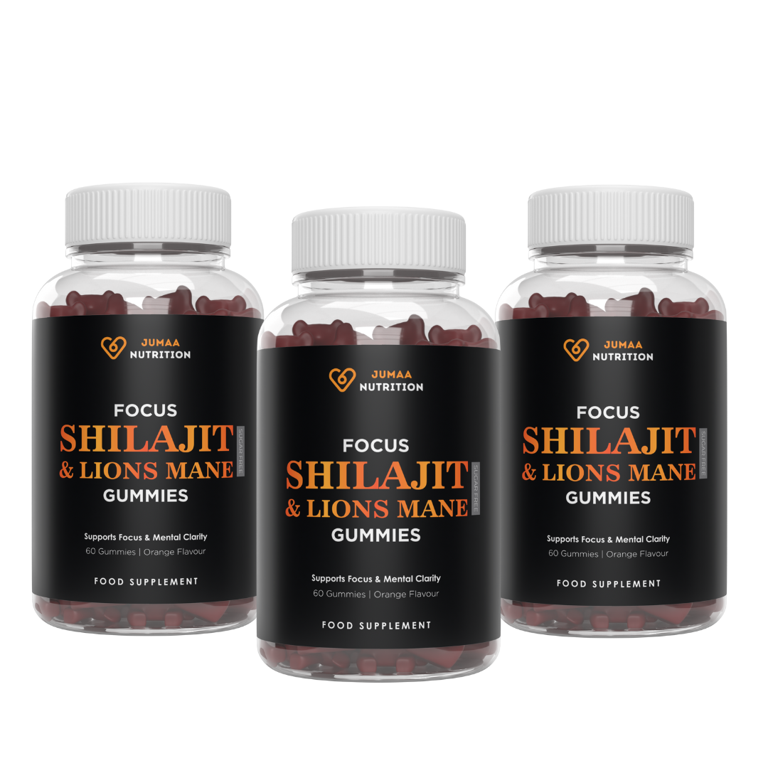 Focus Shilajit & Lions Mane Gummies