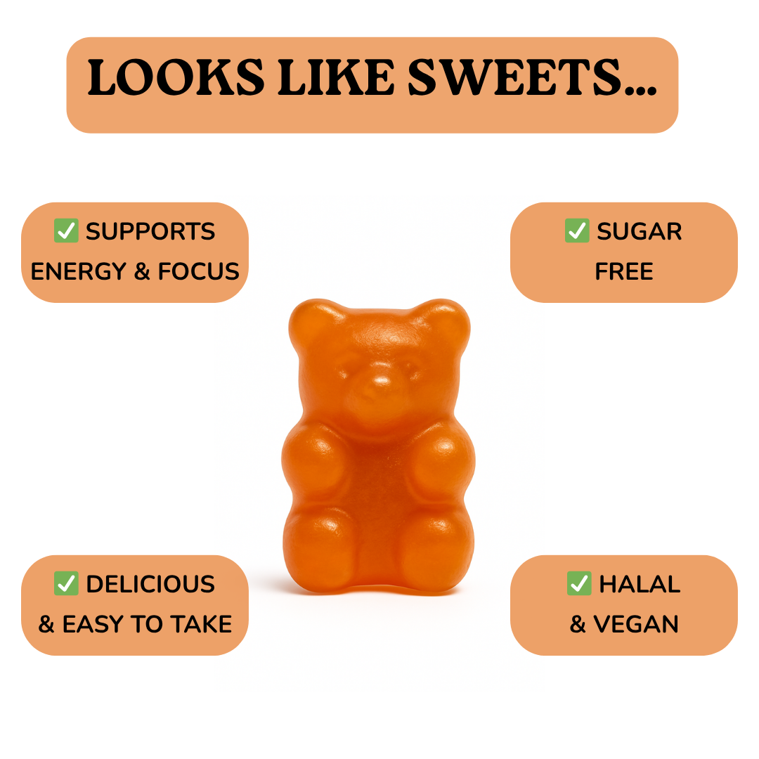 Focus Shilajit & Lions Mane Gummies