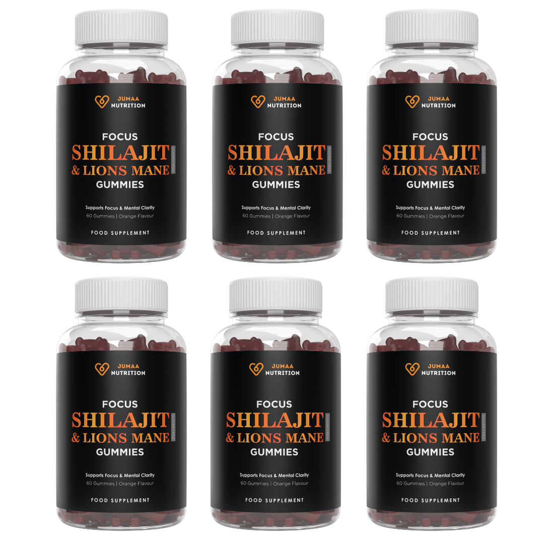 Focus Shilajit & Lions Mane Gummies