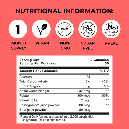 Debloat Apple Cider Vinegar Gummies
